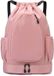 Sac à dos de tennis, sac de sport, unisexe, imperméable, sac de raquette de badminton, sac de raquette de tennis, sac d'accessoires de tennis, adapté aux sports de fitness - rose