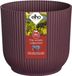 Elho The Winery Collection 22 - Bloempot voor Binnen - 100% Gerecycled Plastic - Ø 22.0 x H 20.2 cm - Bordeaux rood