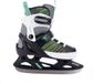 Tempish Systent Ice Verstelbare Schaatsen Kinderen Zwart Wit Maat 33-36