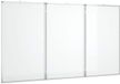 vidaXL Whiteboard magnetisch inklapbaar 150x80x1,7 cm aluminium