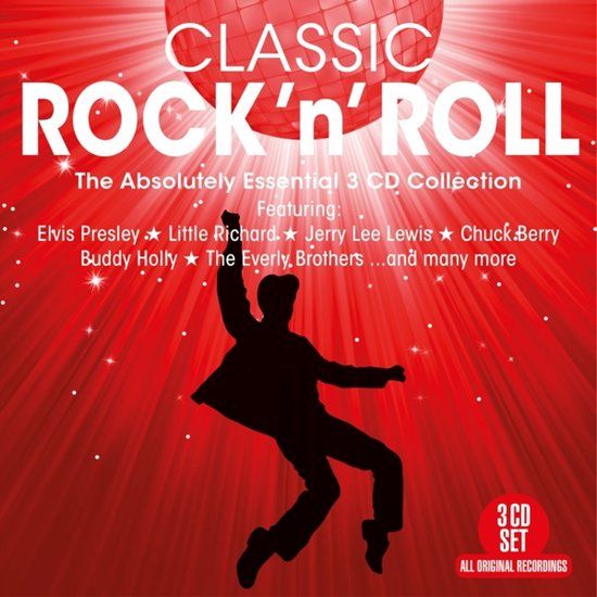 Classic Big 3 Classic Rock 'N' Roll CD Standard Edition Box Set Compilation 2021