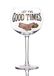 Boxer Gifts GWG302 Let The Good Times Prohibition Gin Glass