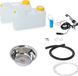 12V Mini-cuisine, cuisine de camping, unité de cuisine, kit, évier rond 28 cm, convient pour London T5, T6, Vito