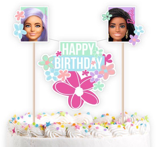 Riethmuller Barbie Sweet Life Taarttopper