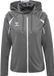 hummel hmlCORE 2.0 ZIP HOODIE WOMAN STEEL GRAY/WHITE XXL