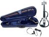GEWA GS401.646 elektrische viool set met strijkstok en softcase, wit