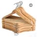 MSV Kledinghangers - Set van 36 - Hout - Beige
