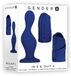 Geslacht Evolved Novelties Anale Vibrator Gender X IN'S & OUT'S Blauw