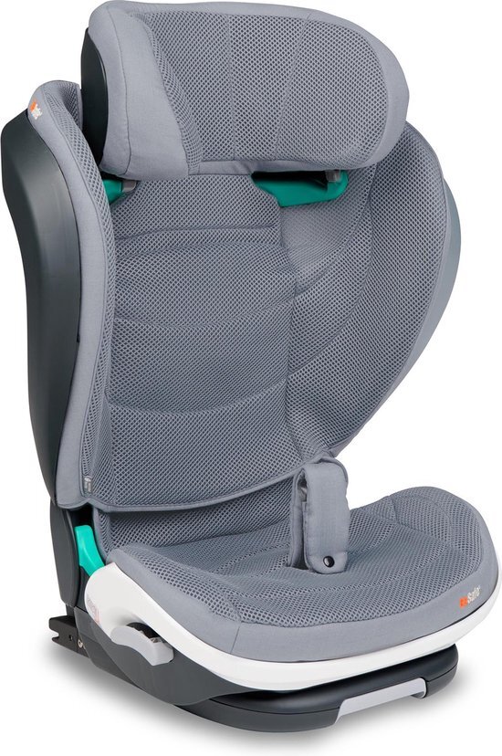 BeSafe iZi Flex Fix 2 i-Size - Stoelverhoger - Auto Stoelverhoger- Kinderzitje - Zitverhoger - 100-150cm - Peak Mesh