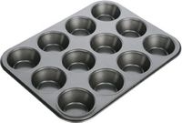 Tescoma 623222 Muffinbakvorm, Staal, Grijs, 34 x 26 x 3 cm