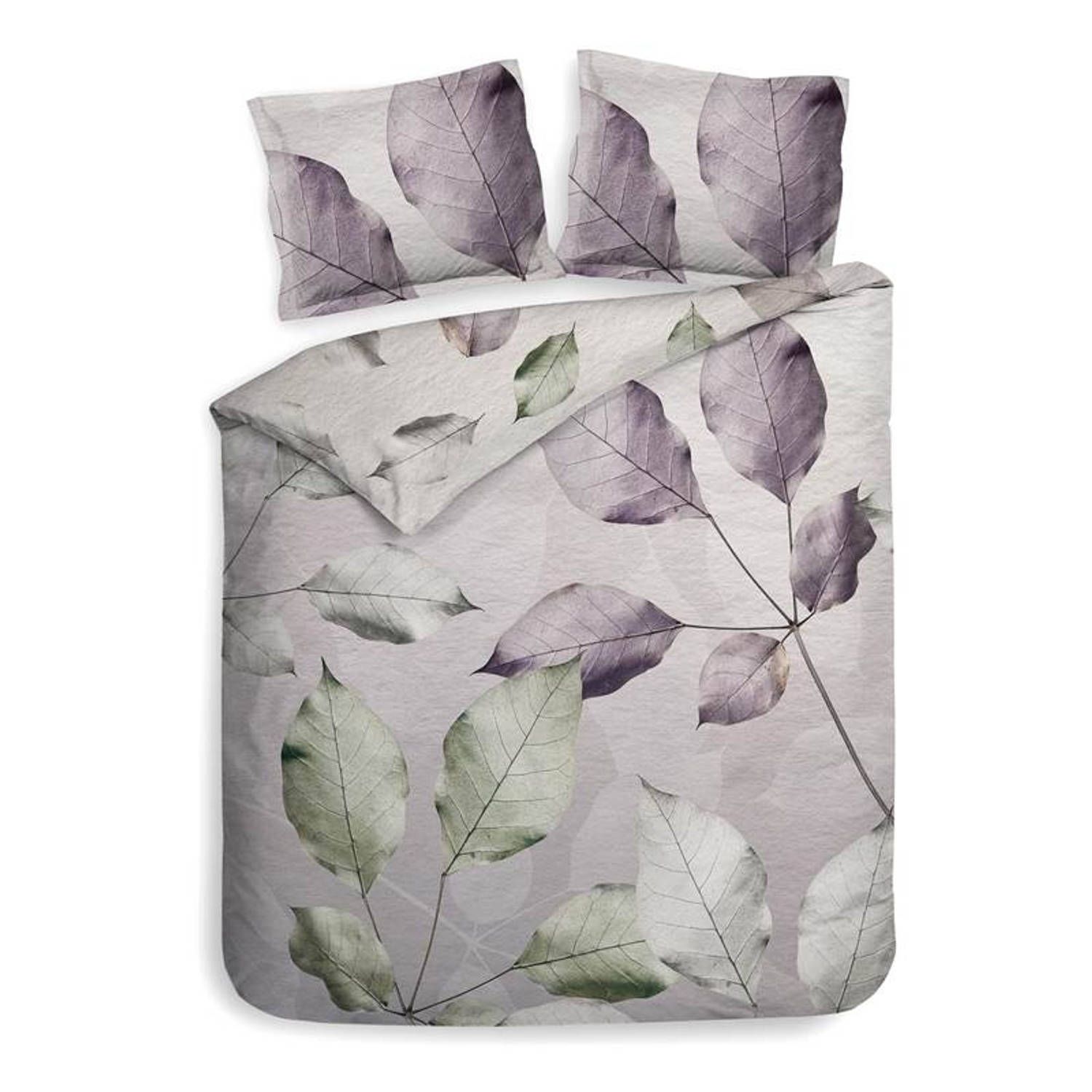 Heckett & Lane Eray Dekbedovertrek - Lits-jumeaux - 260x200/220 cm - Taupe Grey