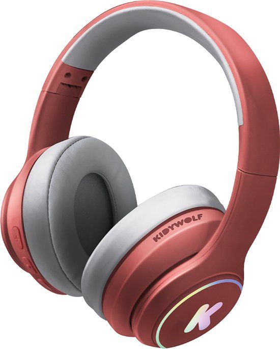 KIDYWOLF K-EARS Bluetooth Kinderkoptelefoon Rood