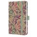 SIGEL 7J814 Wochenkalender Jolie 2027, ca. A6, Fairy Leaves, Hardcover