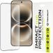 Techsuit Film de protection d'écran pour Huawei nova 15 Max, Verre Trempé, Full Glue, 111D, Noir