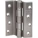 Häfele Paumelle à visser pour portes à battue jusqu'à 58 kg taille 102 inox mat