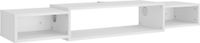 Vicco Nordic TV-meubel – 139.7 x 20.3 cm met open vakken Wit