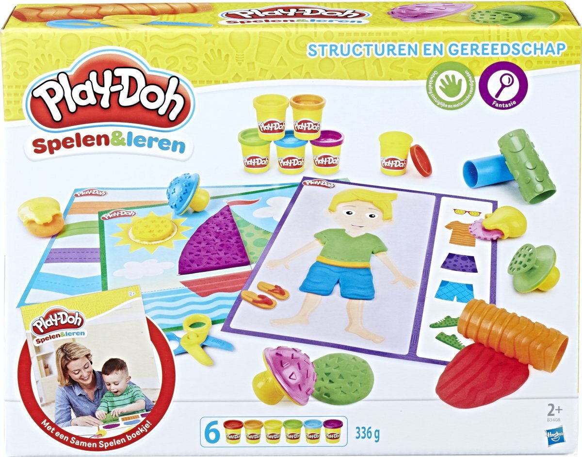Play-Doh structuren en gereedschap