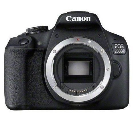 Canon EOS 2000D - SLR Camera Body - 24.1MP - Black