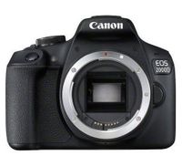 Canon EOS 2000D - SLR Camera Body - 24.1MP - Black