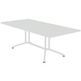Quadrifoglio Vergadertafel rechthoekig blad lengte 200 cm