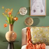 Mica Decorations Holm Vaas - H42 x Ø28 cm - Keramiek - Crème