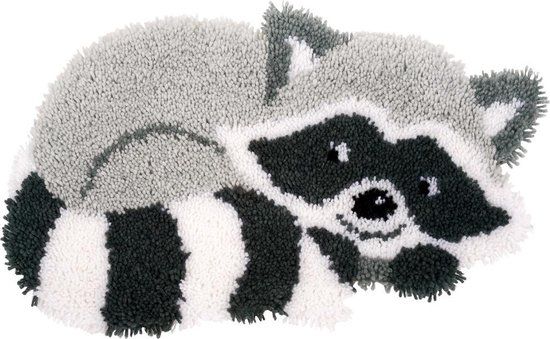 Vervaco Knoopvormtapijt kit Lief wasbeertje PN-0156421