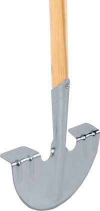 Talen Tools Graskantsteker - Met opstapje - Verzinkt - Essenhouten steel - 100 cm