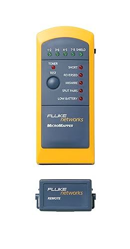 MT-8200-49A Fluke Networks MT-8200-49A Micro Mapper koperen kabel netwerk bedrading controle tester