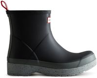 Hunter Men's Play Short Boots Speckle Sole Black/Urban Grey - Maat 42
