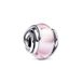 Pandora ME Texture 14-karaats vergulde ring met heldere zirkoniasteentjes, 50