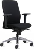 Euroseats Bureaustoel Milano synchroom zwart - Zwart