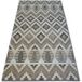 Rugsx - Tapis Argent - W4809 Losanges Beige Beige 240x330 cm
