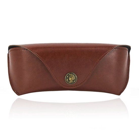 LGT JWLS Retro Brillenkoker Bruin
