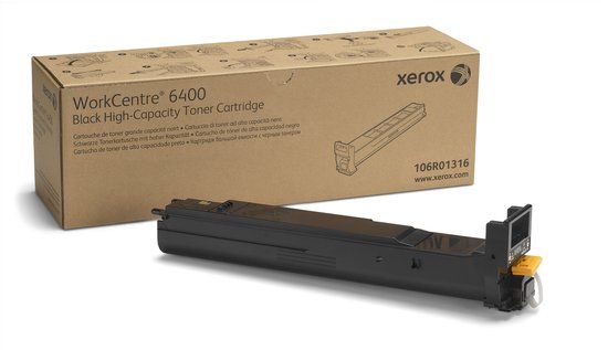 Xerox 106R01316 - Zwarte Toner Cartridge - Hoge Capaciteit
