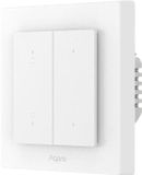 Aqara Interrupteur volet roulant H2 Kit - Interrupteur volet roulant intelligent avec Zigbee & Thread - Blanc et Gris foncé