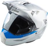 Klim X1 Alpha Carbon Grijs Blauw Adventure Integraalhelm - Helm