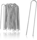 Ibenzoa® Robuuste Stalen Grondankers voor Tuin en Camping, Set van 25 Stuks, 200 x 25 x 3,8 mm