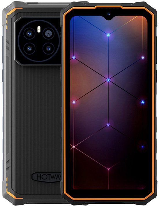 HOTWAV Cyber 13 - Robuuste Smartphone - 10800mAh - 8GB/128GB - Zaklamp