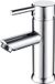 Ibenzoa® Robinet de salle de bain moderne à levier unique avec noyau de valve en céramique silencieux et finition chromée