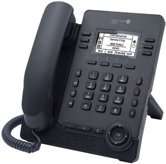 Alcatel-Lucent Enterprise Alcatel-Lucent M3 DeskPhone - VoIP-telefoon - SIP v2 - grijs