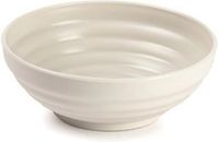 Plasticforte Kommetjes/schaaltjes - dessert/ontbijt - kunststof - D13 cm - beige