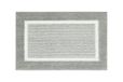 andiamo Maui Badmat, antislip, zacht en wollig, douchemat voor badkamer, antislip, wasbaar, 40 x 60 cm, grijs