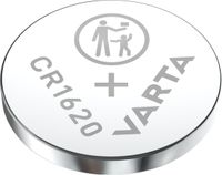 Varta CR1620 Lithium Knoopcel Batterij - 3V - 70mAh - 1 Stuk