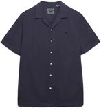 Superdry Cabana Overhemd Met Korte Mouwen Blauw S Man