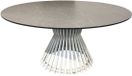 AVH-Collectie Pasadena dining tuintafel 140x75 cm keramisch latte zand