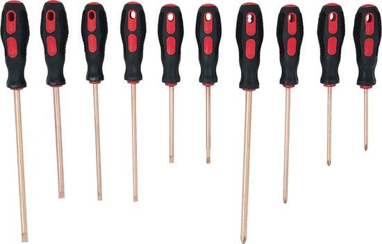 KS TOOLS BERYLLIUMplus Schroevendraaierset, 10-dlg