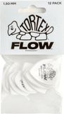 Dunlop Jim Dunlop Tortex Flow Plectrums - 1.50 mm Wit - Player's Pack 12 Stuks