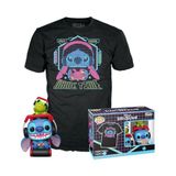 Funko Lilo & Stitch Gamer Stitch with Frog POP! & Tee Heren Funko Pop!