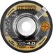 Rhodius 209093 FS1 FUSION Disque à lamelles Inox, Acier 10 pc.
