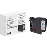 Renkforce D1 étiquette noir sur argent 9mm x 7m